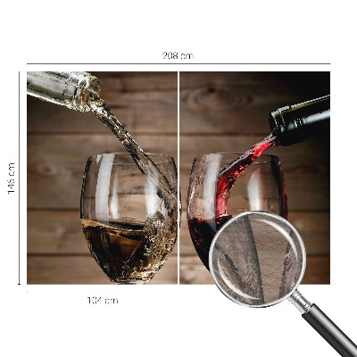 Vlies-Fototapete fürs Kinderzimmer Gläser Wein