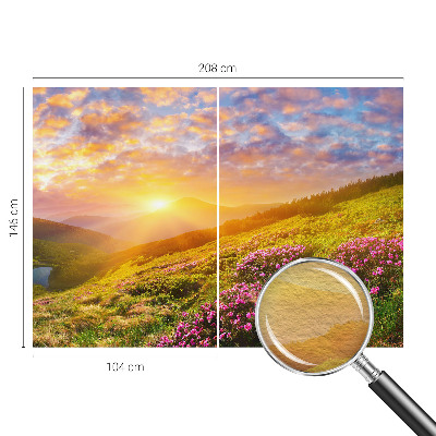 Bedruckte Vlies-Fototapete Bergwesten