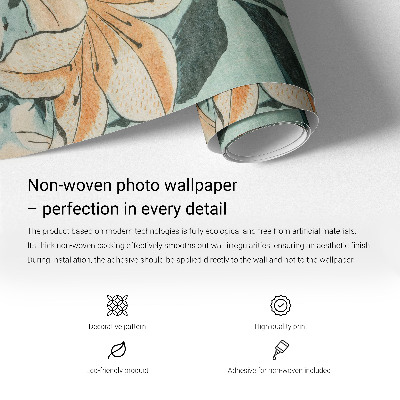 Moderne Vlies-Fototapete mit Motiv eines Waldwegs