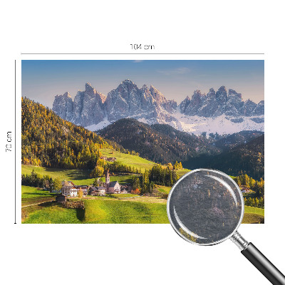 Bildtapete mit einer Berglandschaft