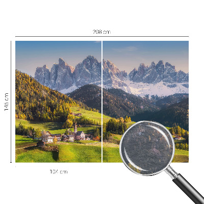 Bildtapete mit einer Berglandschaft