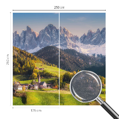 Bildtapete mit einer Berglandschaft