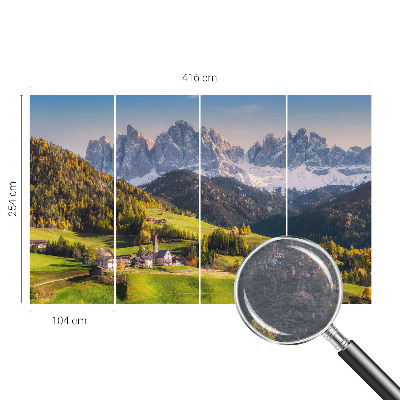 Bildtapete mit einer Berglandschaft