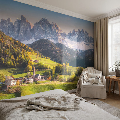 Bildtapete mit einer Berglandschaft