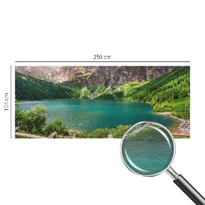 Vlies-Fototapete fürs Schlafzimmer mit Motiv einer Berglandschaft