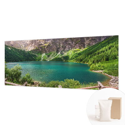 Vlies-Fototapete fürs Schlafzimmer mit Motiv einer Berglandschaft
