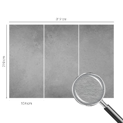Vlies-Fototapete fürs Wohnzimmer in elegantem Grau