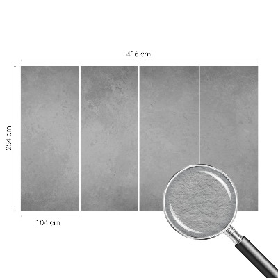 Vlies-Fototapete fürs Wohnzimmer in elegantem Grau