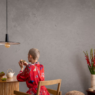 Vlies-Fototapete fürs Wohnzimmer in elegantem Grau