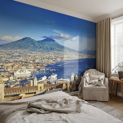 Vlies-Fototapete fürs Schlafzimmer mit Küstenpanorama