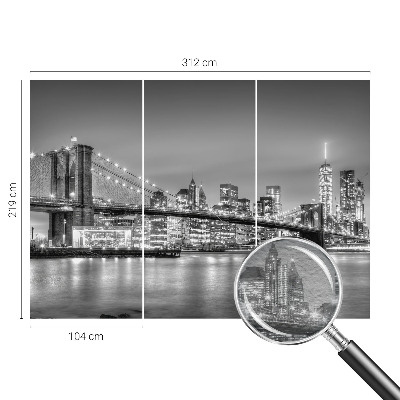 Vlies-Fototapete fürs Kinderzimmer Die Metropolis-Brücke