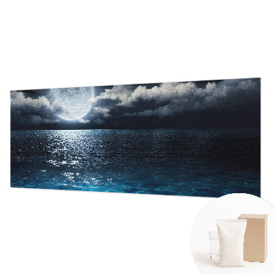 Vliestapete fürs Wohnzimmer Nachtmeer