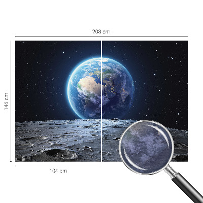 Vliestapete fürs Schlafzimmer Kosmisches Panorama