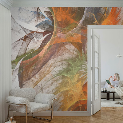 Bildtapete mit abstraktem Kaleidoskopmotiv
