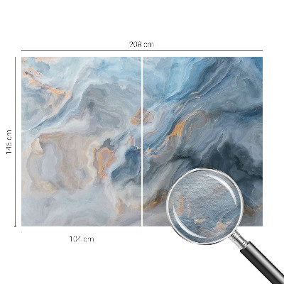 Wand-Fototapete mit farbenfrohen abstrakten Motiven