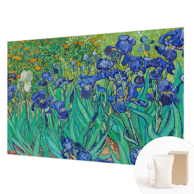 Dekorative Wand-Fototapete mit Motiv Gartenblumen