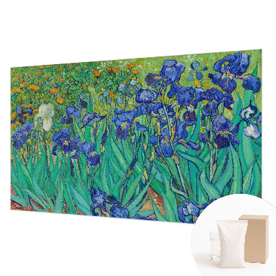Dekorative Wand-Fototapete mit Motiv Gartenblumen
