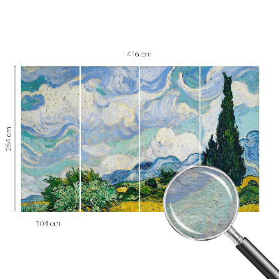 Fototapete nach Maß mit ausdrucksstarken Wolkenmotiven