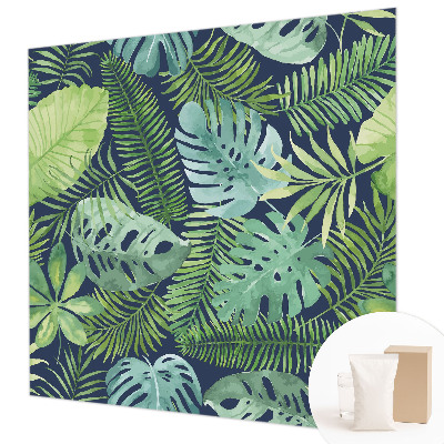 Fototapete fürs Wohnzimmer Tropische Blätter