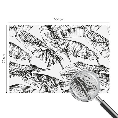 Fototapete fürs Schlafzimmer Bananenblätter