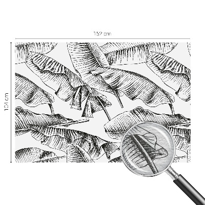 Fototapete fürs Schlafzimmer Bananenblätter