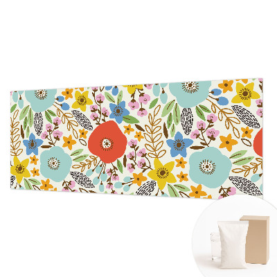 Motivtapete aus Vlies mit Blumenmuster