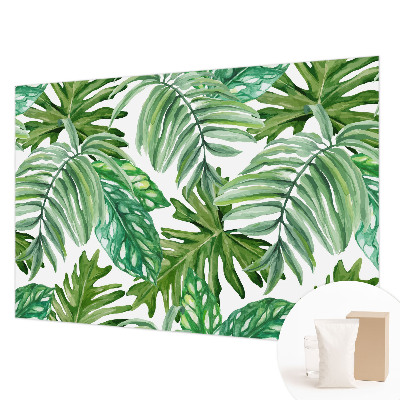 Fototapete aus Vlies Exotische Blätter