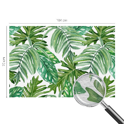 Fototapete aus Vlies mit exotischem Blattmotiv