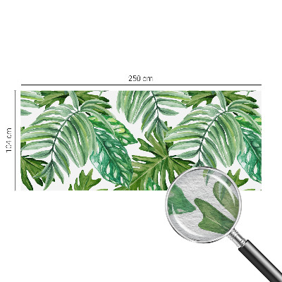 Fototapete aus Vlies Exotische Blätter