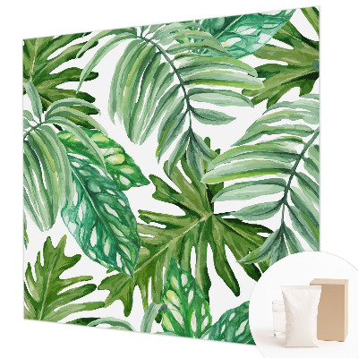 Fototapete aus Vlies Exotische Blätter