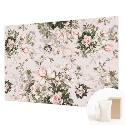 Vlies-Fototapete nach Maß mit Blumenmuster