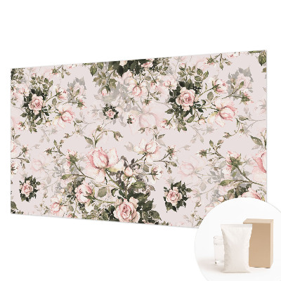 Vlies-Fototapete nach Maß mit Blumenmuster