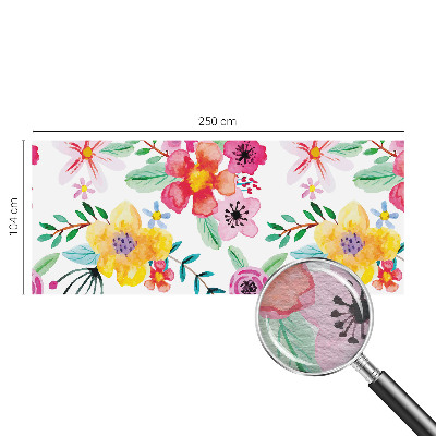 Vliestapete fürs Wohnzimmer Blumige Frische