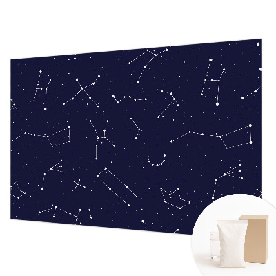 Vlies-Fototapete fürs Kinderzimmer mit Astro-Himmel