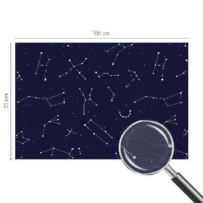 Vlies-Fototapete fürs Kinderzimmer mit Astro-Himmel