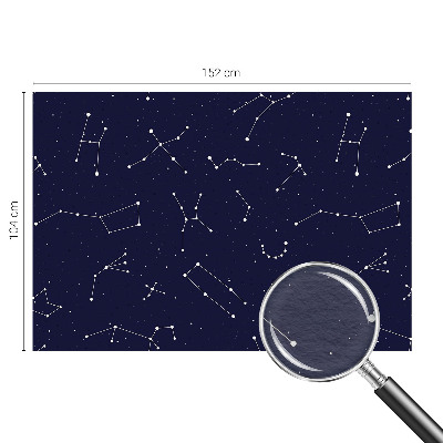 Vlies-Fototapete fürs Kinderzimmer mit Astro-Himmel