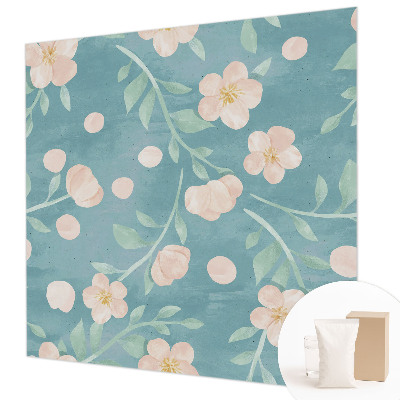 Vliestapete fürs Schlafzimmer Florale Eleganz