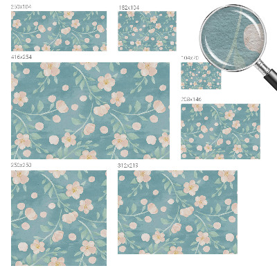 Vliestapete fürs Schlafzimmer Florale Eleganz