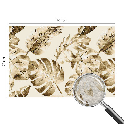 Moderne Vlies-Fototapete mit einem Motiv exotischer Flora