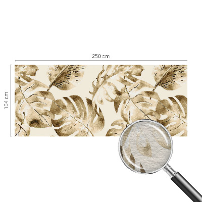 Moderne Vlies-Fototapete mit einem Motiv exotischer Flora