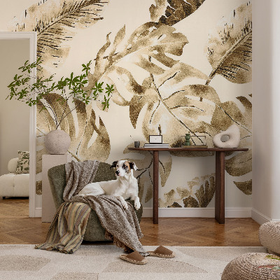 Moderne Vlies-Fototapete Exotische Flora