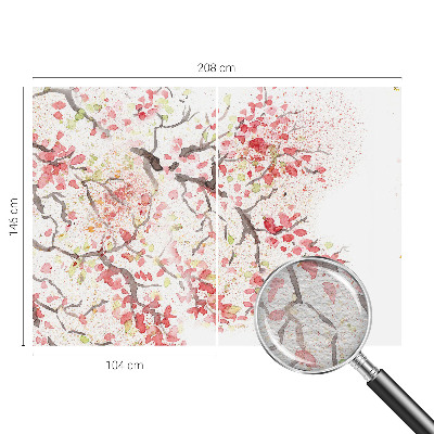 Motivtapete Blühende Zweige