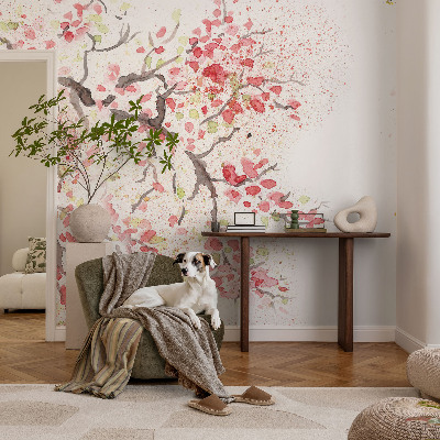 Motivtapete Blühende Zweige