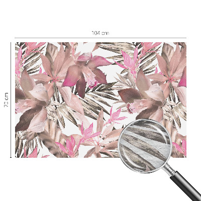 Wand-Fototapete mit exotischem Blumenmotiv