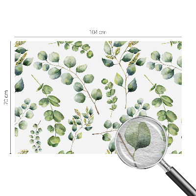 Fototapete mit Motiv grüner Blätter