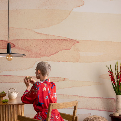 Wandtapete Pastellstriche