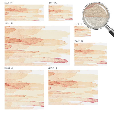 Wandtapete Pastellstriche