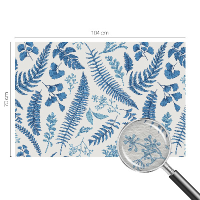 Vlies-Fototapete mit botanischem Muster