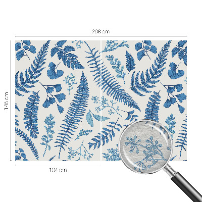 Vlies-Fototapete mit botanischem Muster
