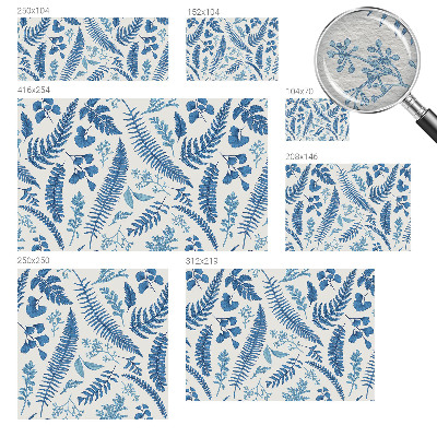 Vlies-Fototapete Botanische Muster